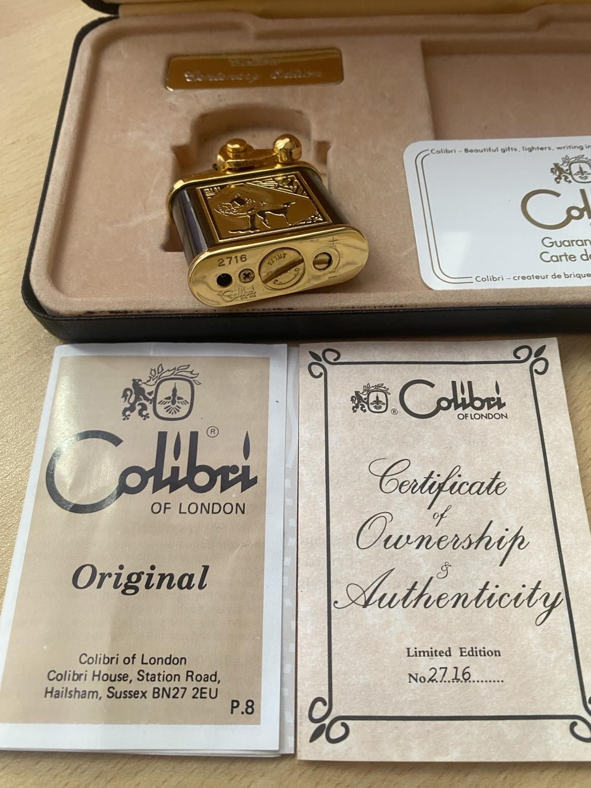 Запалка Colubri" Kickstarter" Limited edition