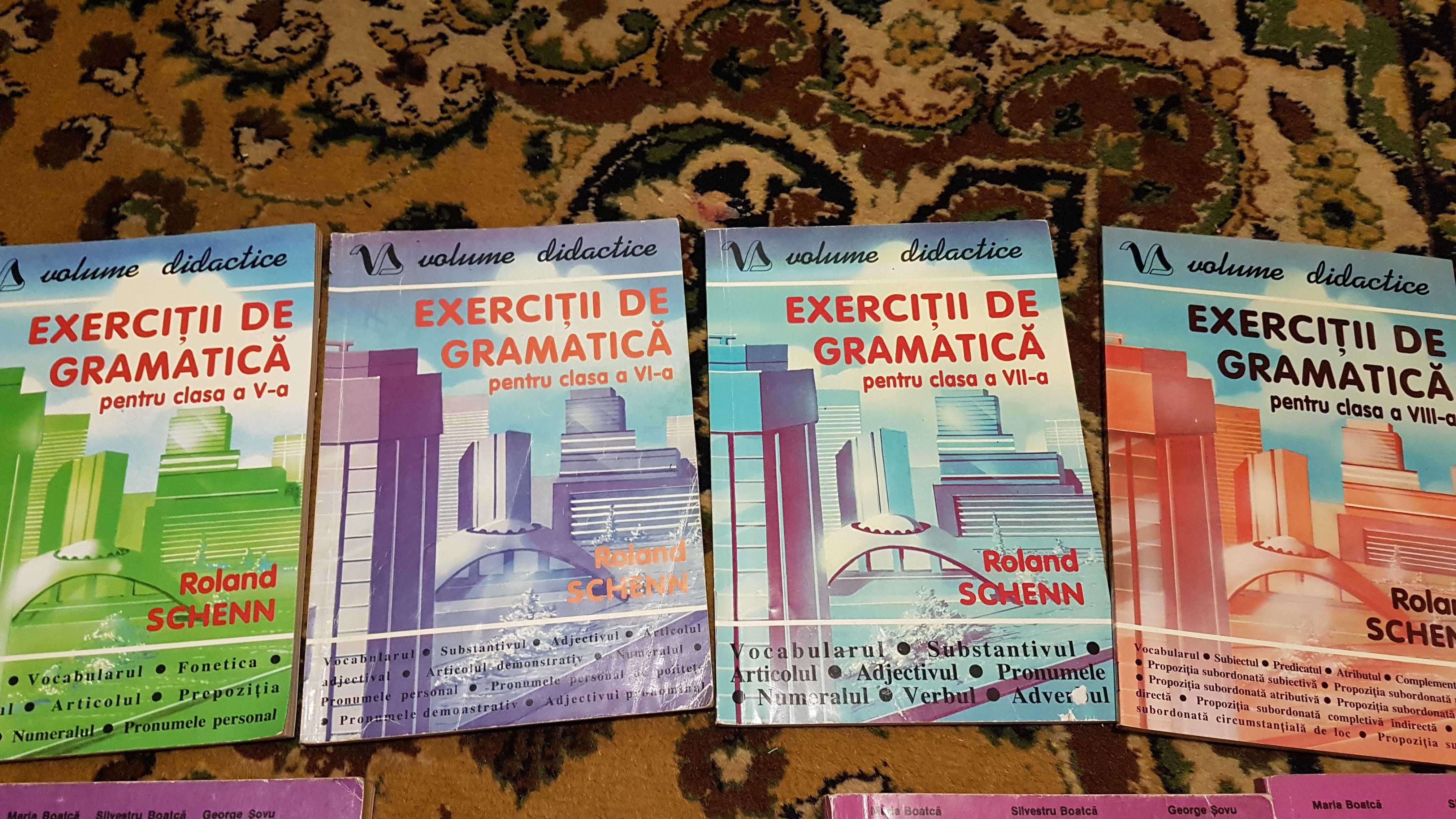 Antologii de texte literare si exercitii de gramatica