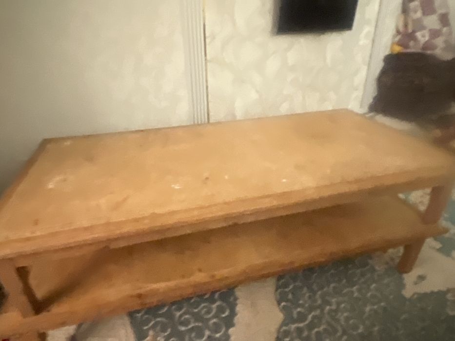 деревянный казахский стол