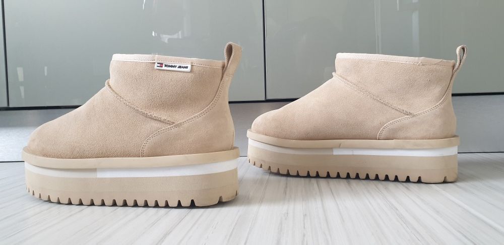 Tommy Hilfiger Jeans  Size 39/25см ОРИГИНАЛ! Дамски Зимни Боти!