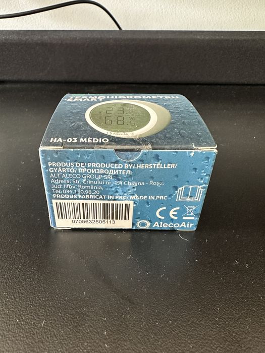 Termohigrometru Smart Wifi AlecoAir nou