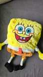 Плюшена играчка възглавничка Спондж Боб квадратни гащи Sponge Bob 45cm