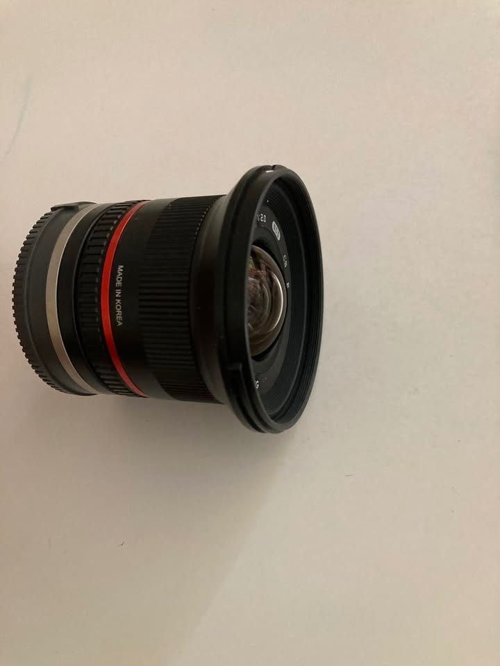 Samyang 12mm f/2.0 ncs Sony e mount обектив