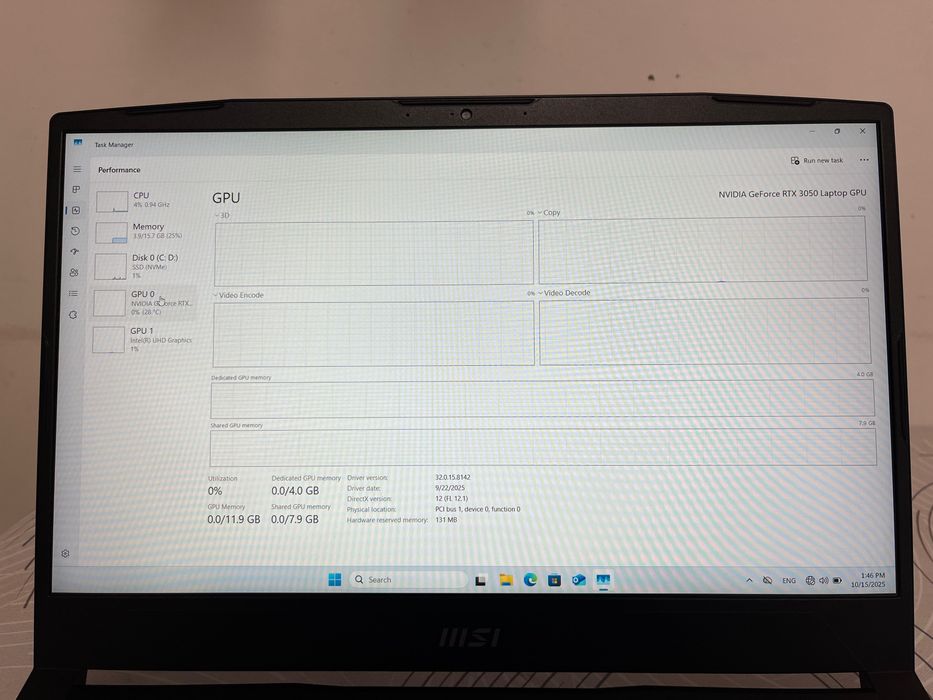 Laptop MSI Katana