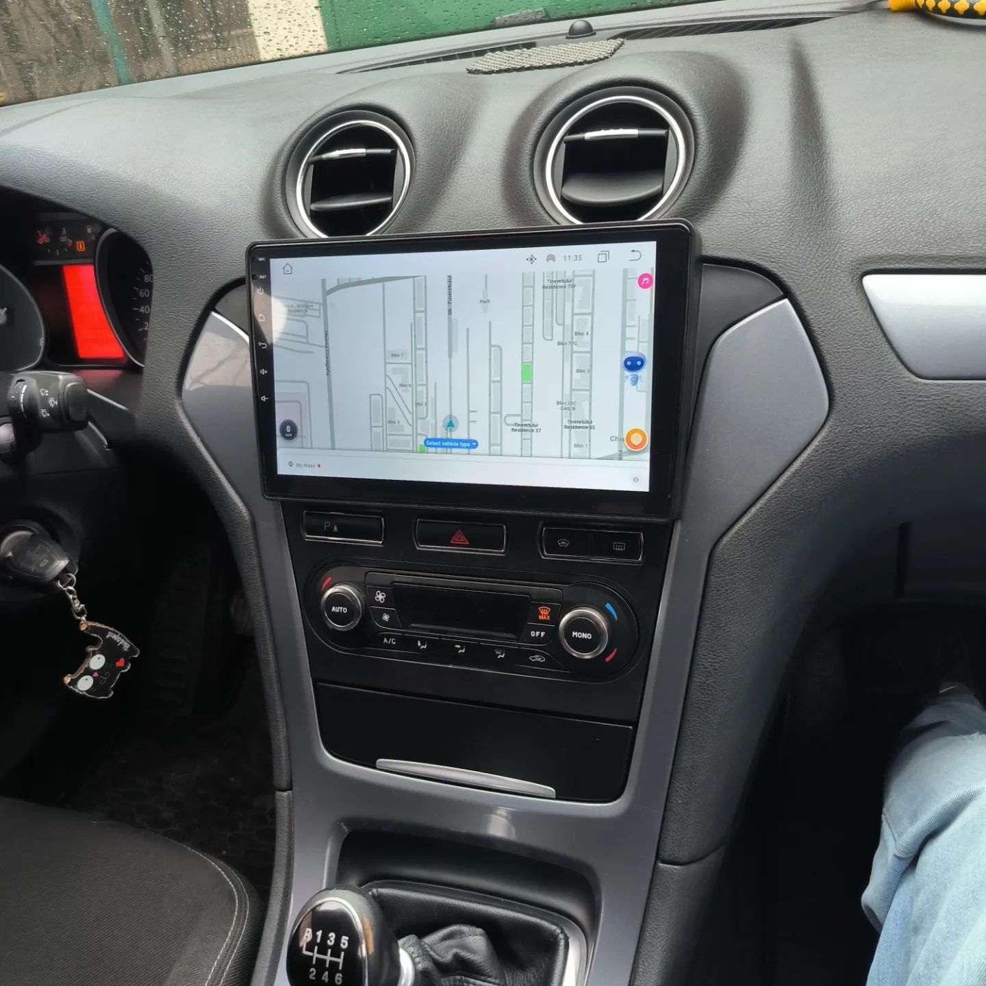 Navigatie Android Ford Mondeo Waze YouTube GPS USB