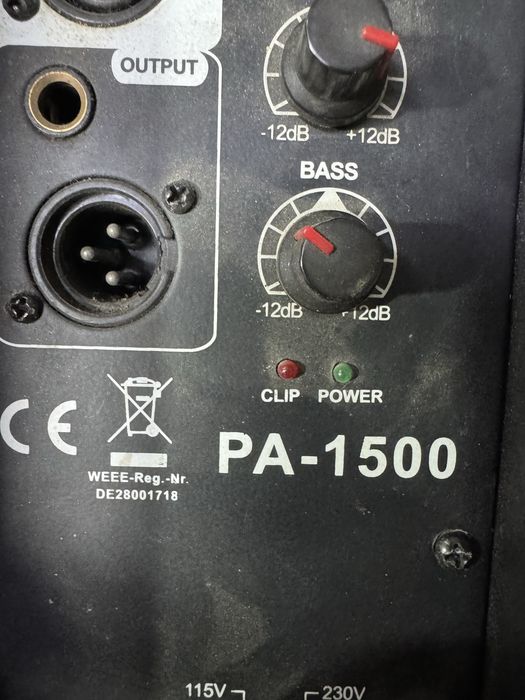 Boxe active foarte puternice 2 bucati