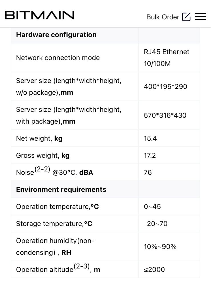 BITMAIN Antminer S21