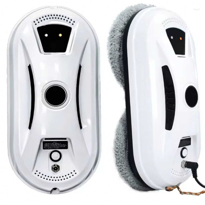 Интелигентен робот за почистване на прозорци с двойни въртящи подове