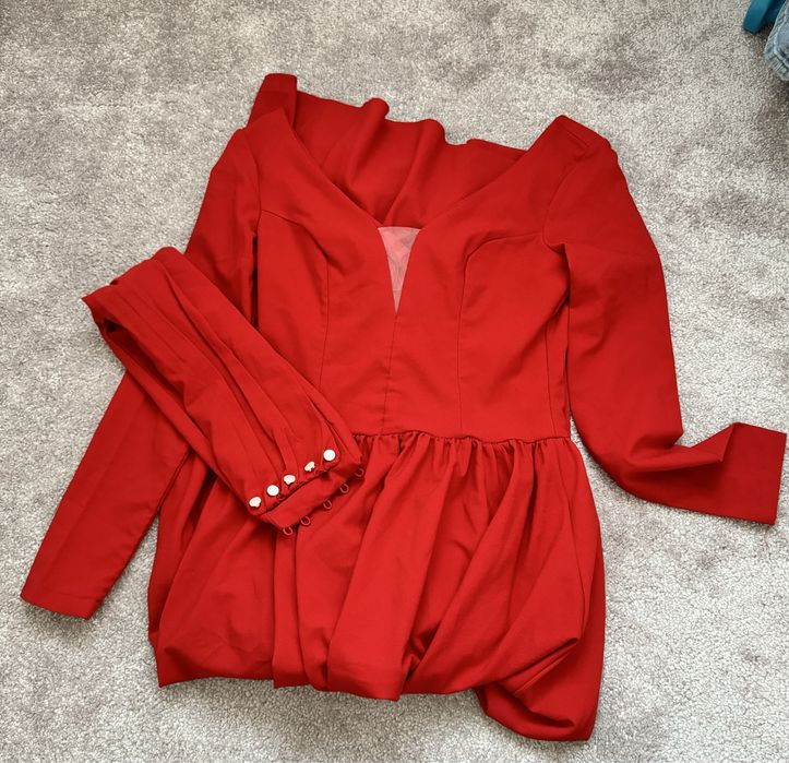 Rochie rosie marime s