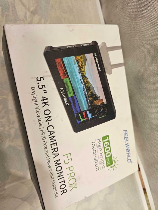 FeelWorld F5 Pro X 5.5" High-Brightness HDMI Touchscreen Monitor