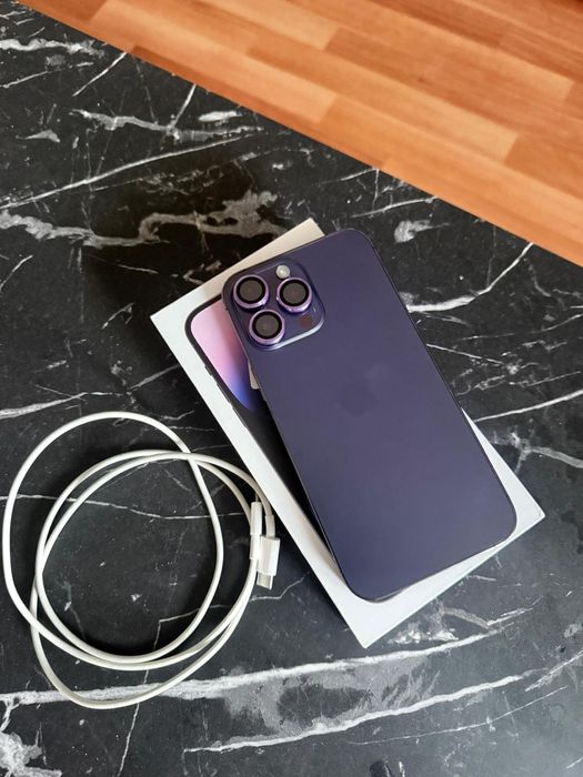 Vând iPhone 14 pro max 128g impecabil