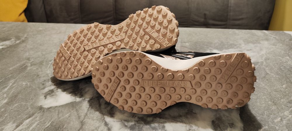 Кожени кецове PEPE JEANS