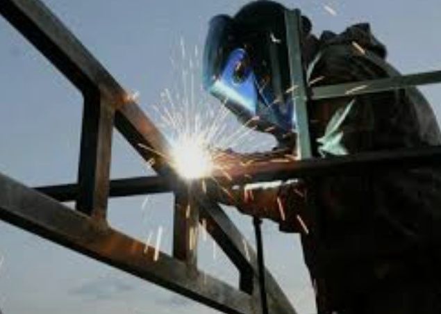 Сварочные работы труба/ мк.