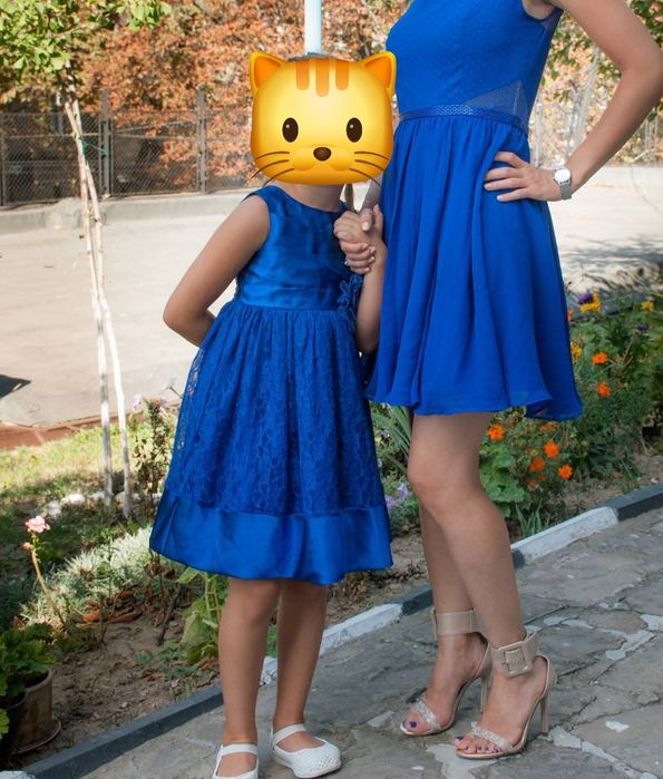 George, Clementine (САЩ) рокля и гащеризон за повод 5-6 г., като нова