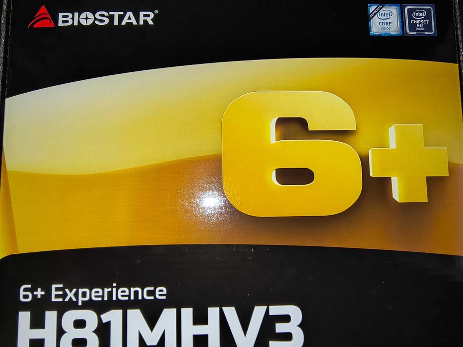 Placa de baza Biostar H81MHV3 socket 1150 noua, la cutie.