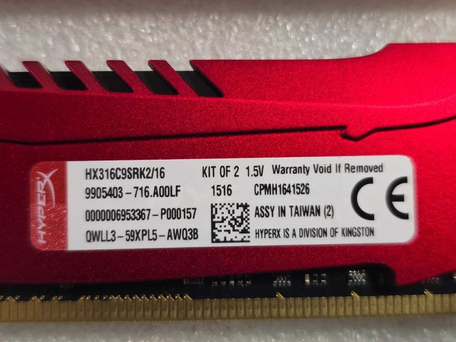 Kit memorie RAM Kingston HyperX Savage 16GB (2x8GB) DDR3 1600MHz