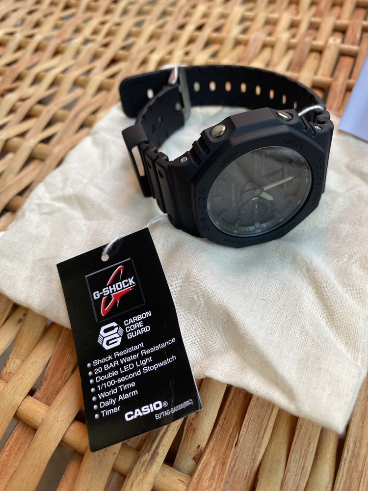 Часовник Casio G-Shock - GA-2100-1A1ER - Черен