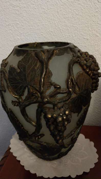 Vas decorativ sticla