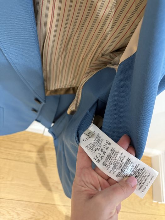 Sacou Gucci albastru