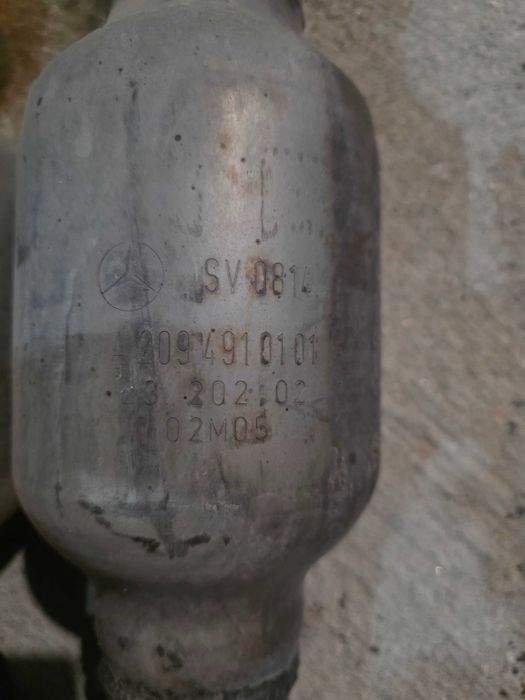 Катализатор комплект за  Мерцедес (Mercedes)