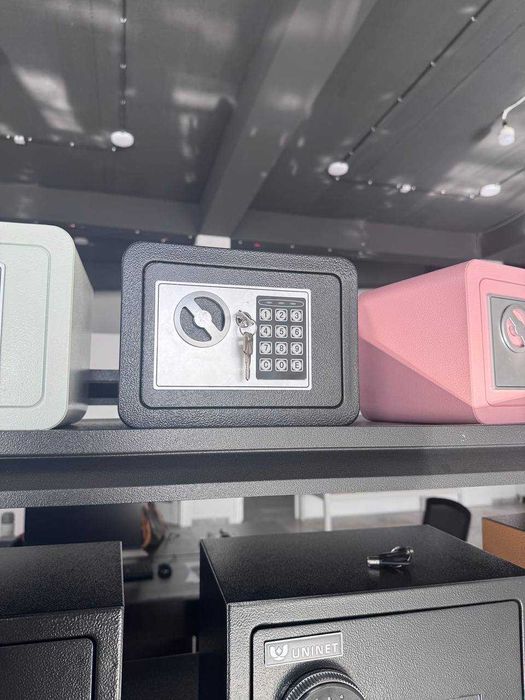 Мини сейф для подарка/ с монетоприемником или без/ сейф с паролем