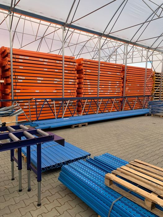 Rafturi metalice depozitare Euro paleti