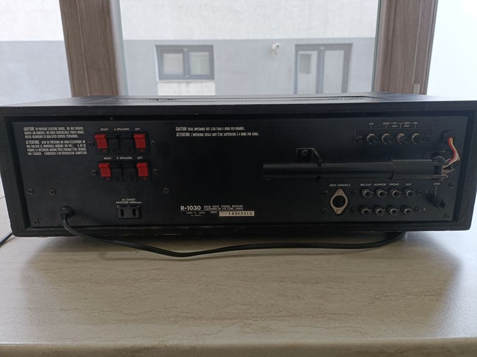 Luxman R 1030 amplificator, amplituner vintage, sunet extraordinar!