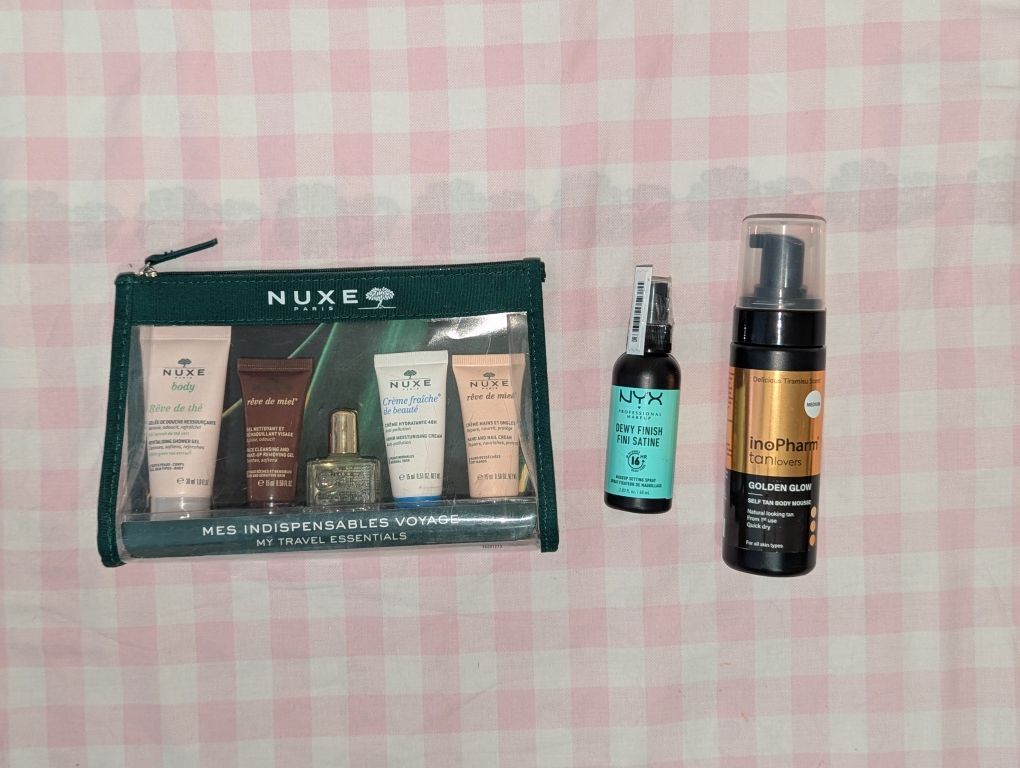 Nuxe, NYX, InoPharm неизползвана козметика