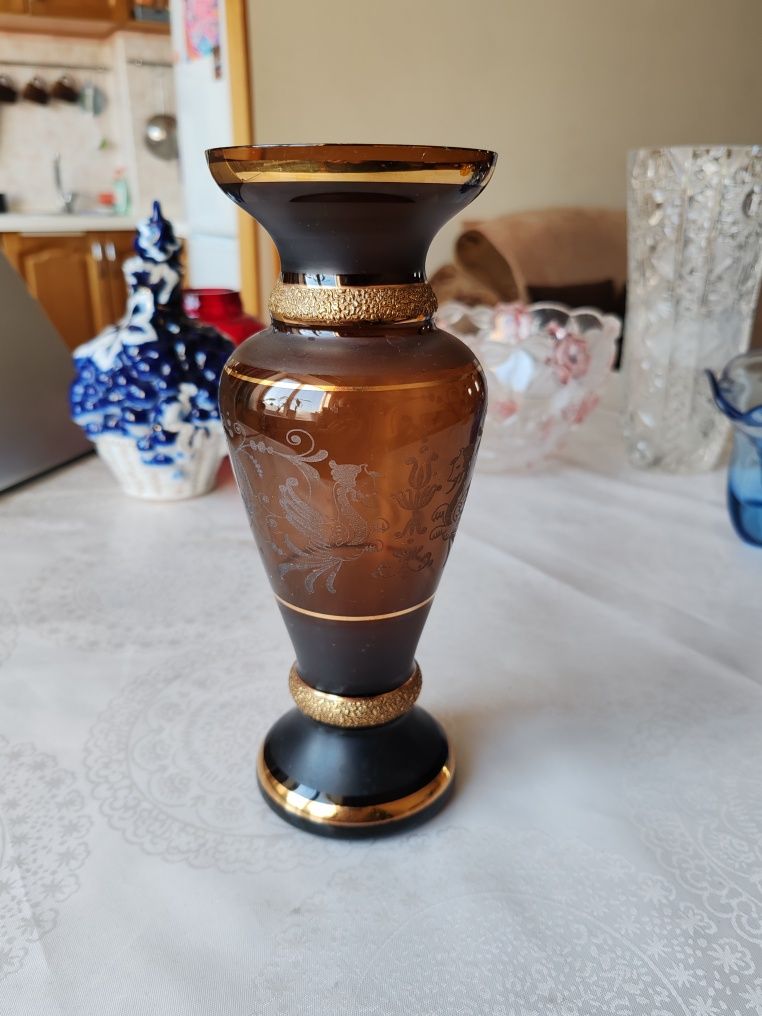 Винтажные вазы, хрусталь, фарфор, есть редкие