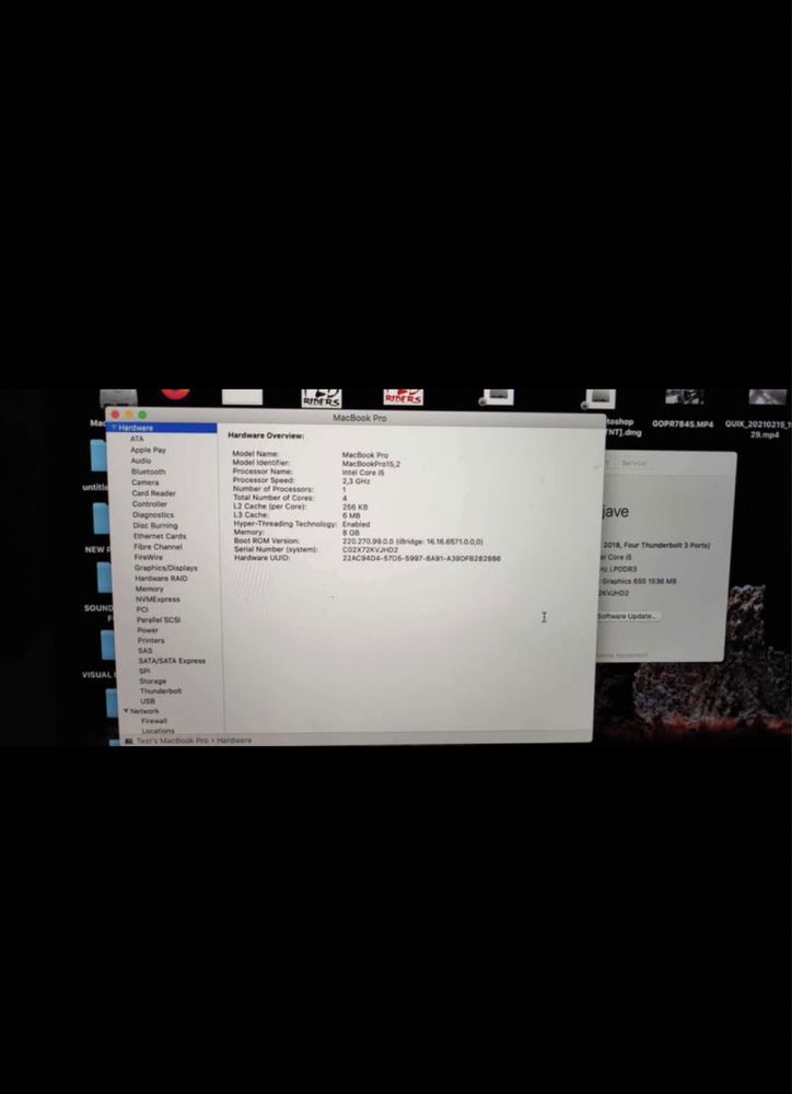 Macbook pro 2018