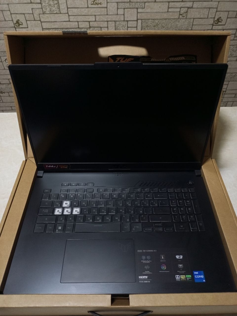 Asus Tuf Gaming.