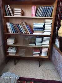 Книжный  шкаф под стеклом