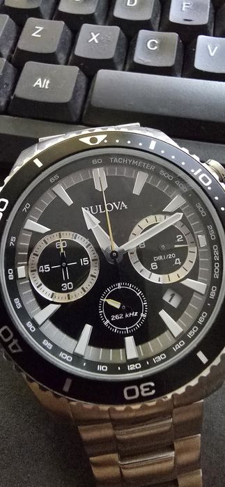 Vand ceas quartz Bulova cronograph