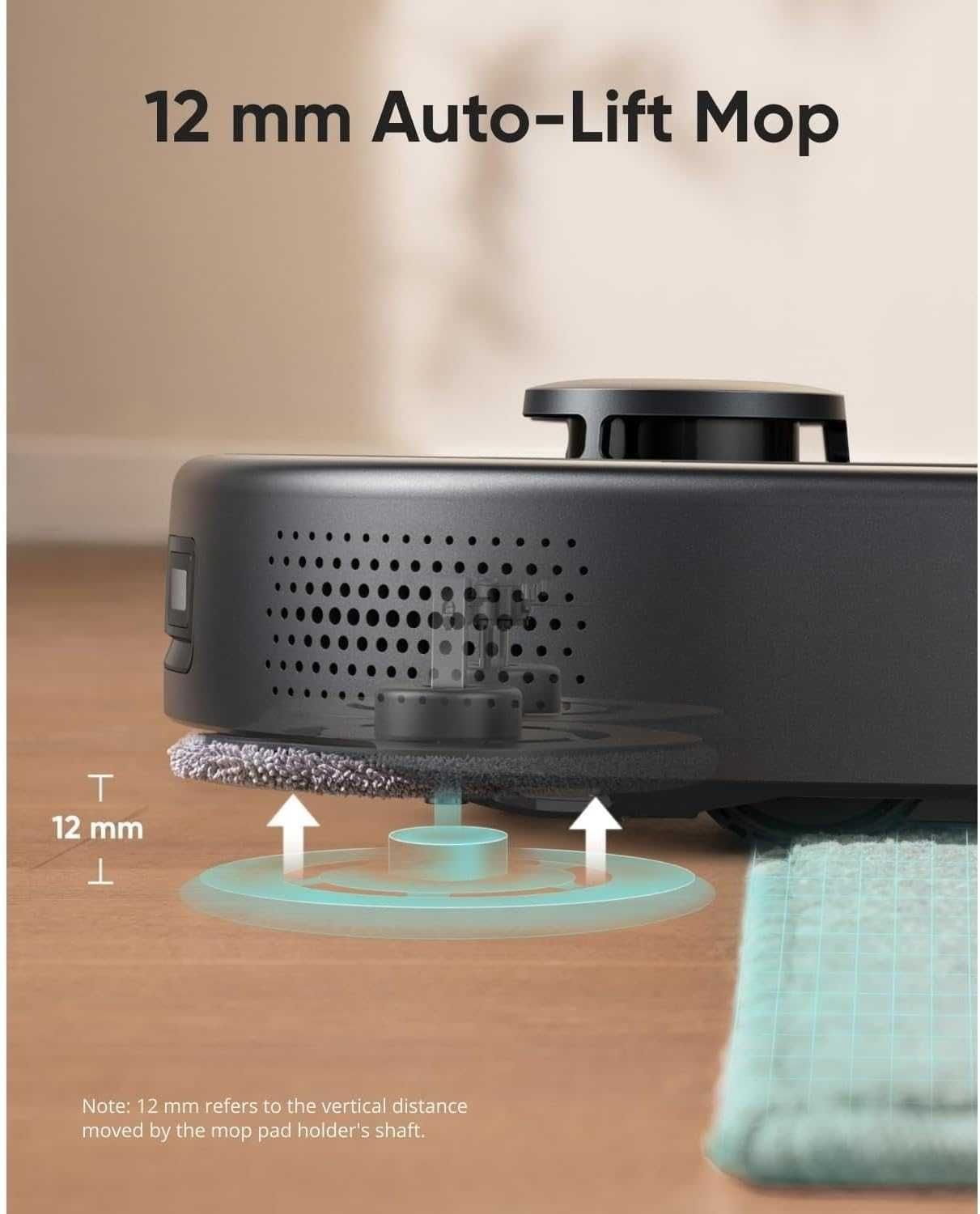 Робот прахосмукачка Eufy X9 Pro, прахосмукачка и моп лазерна навигация