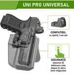 Toc pistol GUN FLOWER UNI PRO lvl II universal polimer OWB 100+ modele