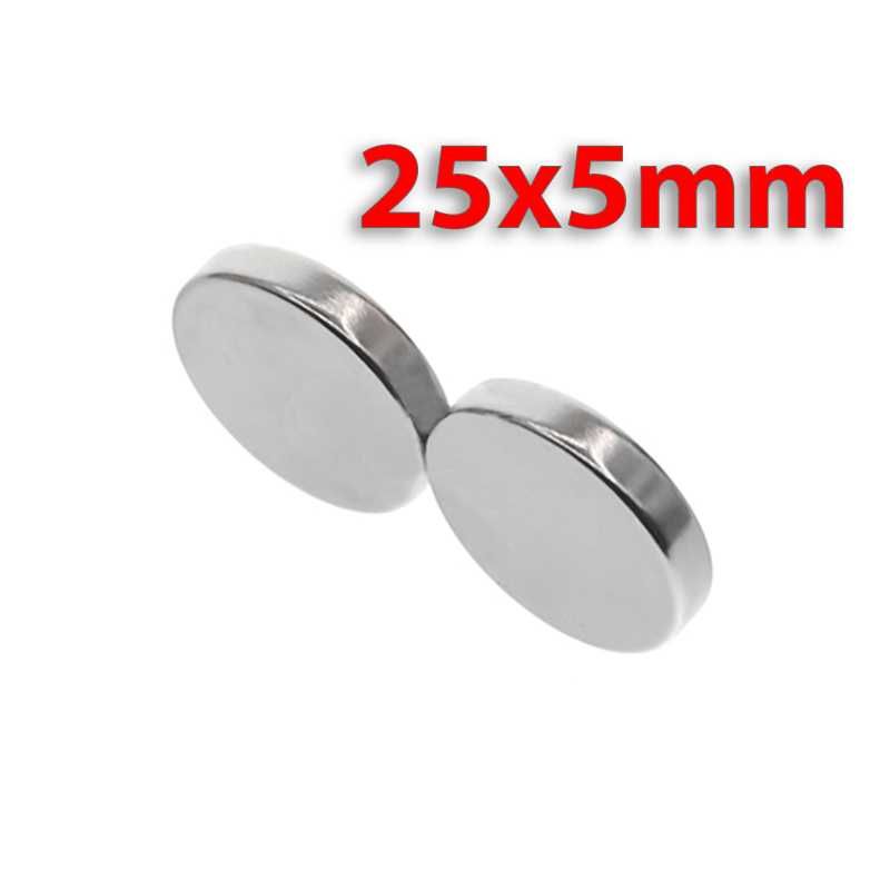 25/5mm неодимов МАГНИТ N52, Neodymium magnet