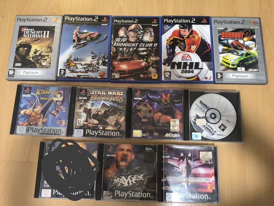 Vând joc PS1 și PS2