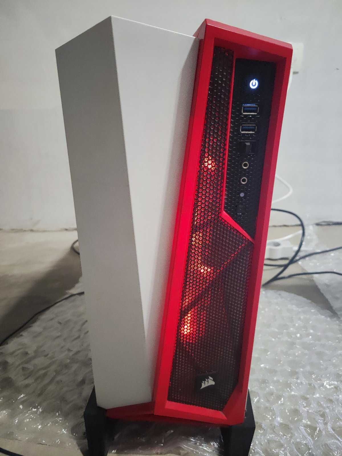 Геймърски компътютър + монитор , 24 GB DDR4 RAM, GTX 1080