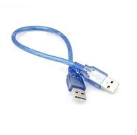 USB кабель штекера папа-папа USB2.0, 30см, экранированный