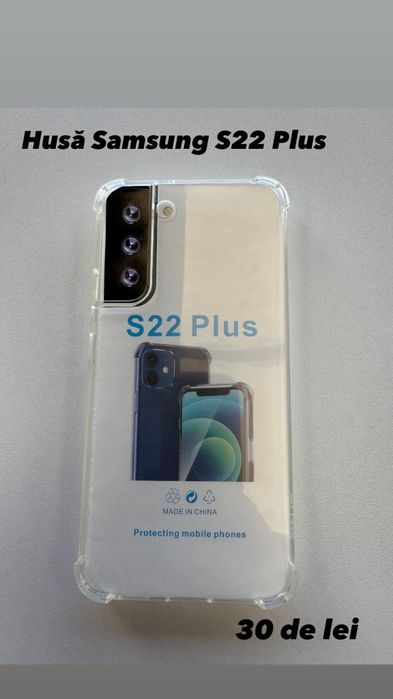 Folie, Husa, Incarcator, Cablu Samsung S22 Plus