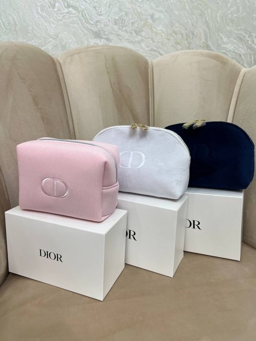 Dior косметичка с гравировкой
