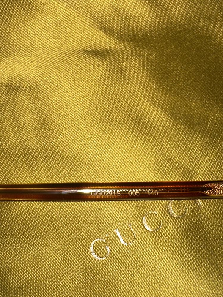 Слънчева очила GUCCI Gold/Havana GG0291S 005