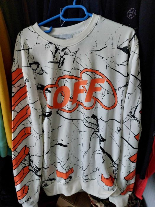 Bluza off white noua