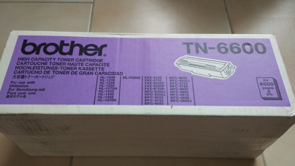 Toner Тонер оригинален Brother TN-6600