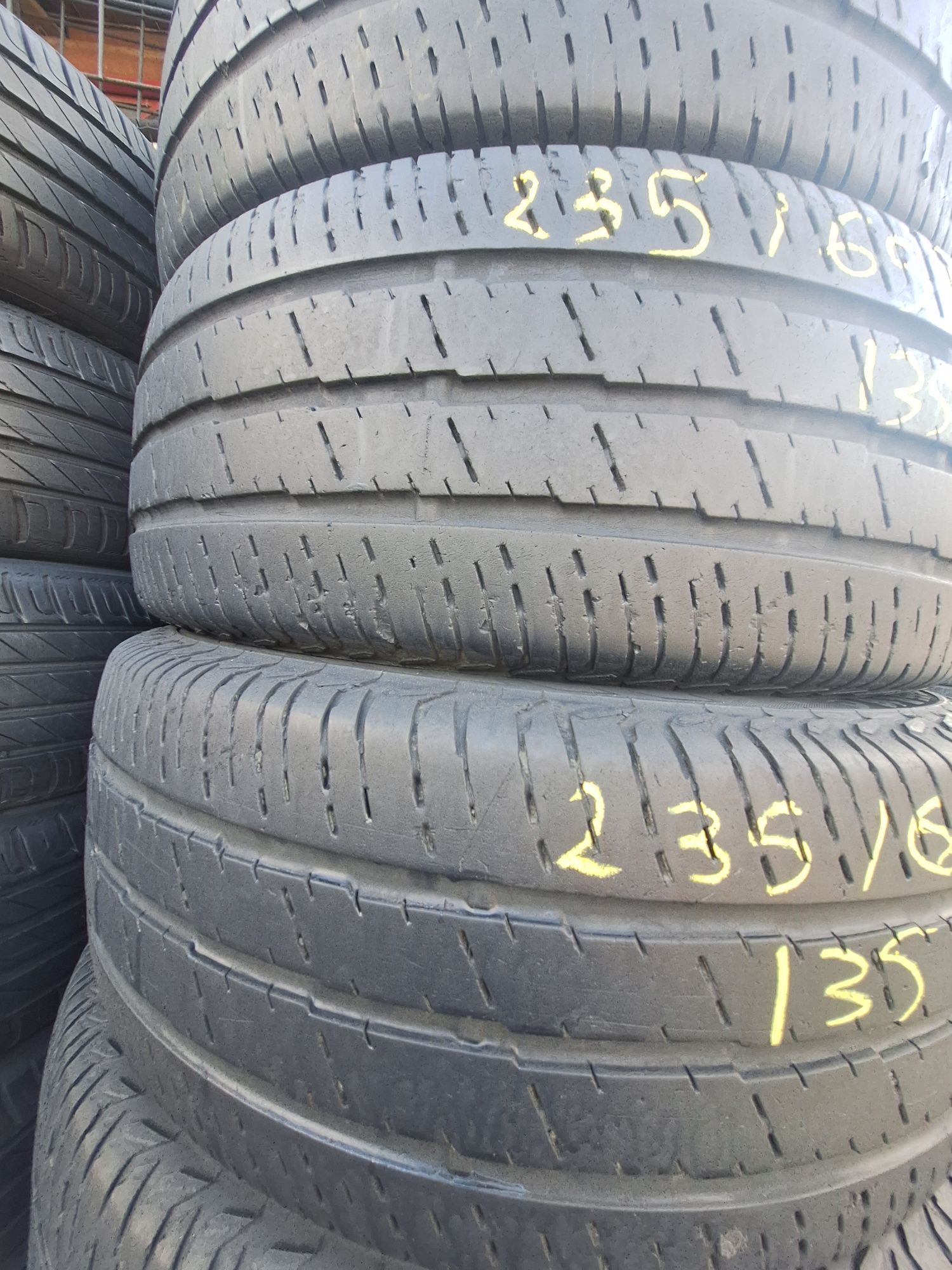 4 anvelope vara 235/65r16 C Continental Montaj gratuit