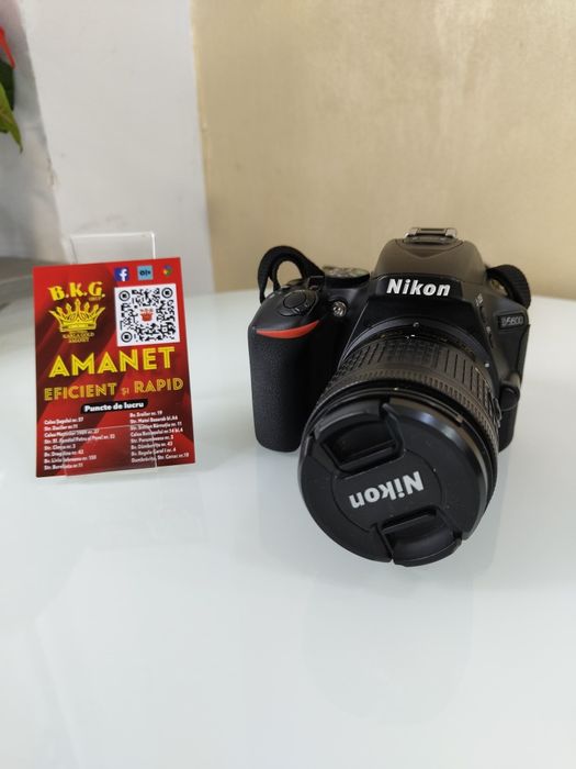Nikon D5600 + obiectiv 18-55mm Amanet BKG