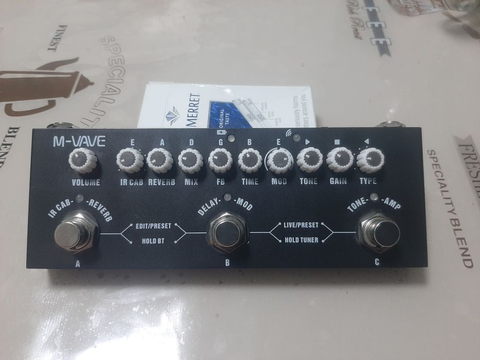 Гитарный процессор M-VAVE Cube Baby