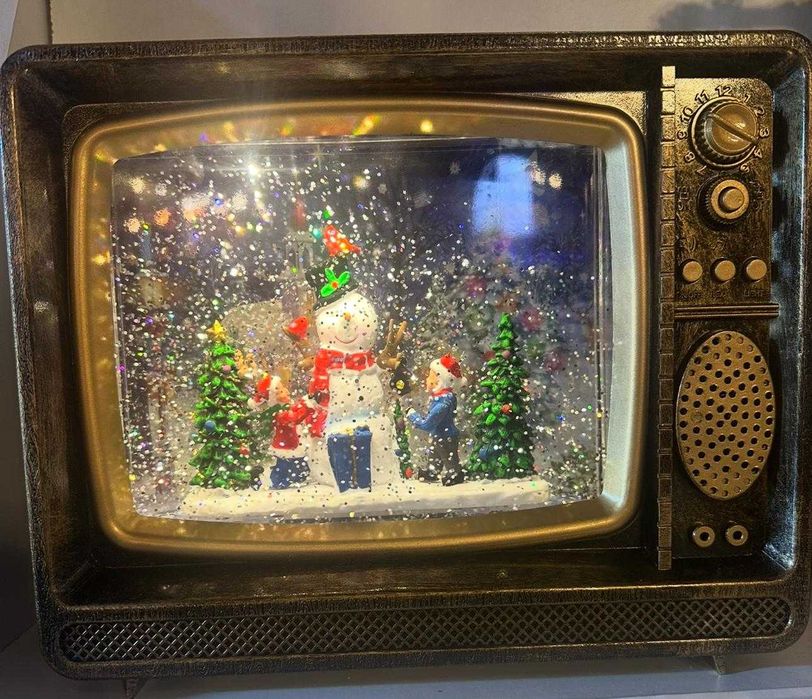 Decoratiune de Craciun Televizor