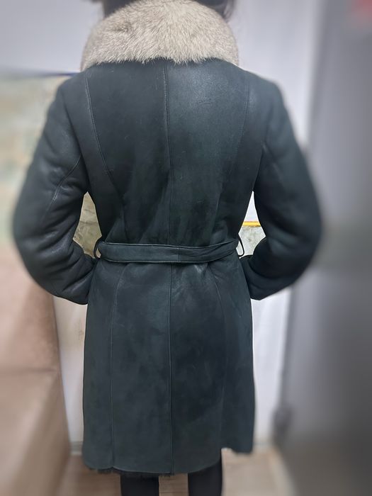 Palton cojoc  din blana de miel A&A vesa