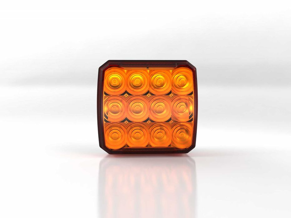 Безжични Аварийни Сигнални Блиц Светлини с Mагнит 12-24V с 12 режима